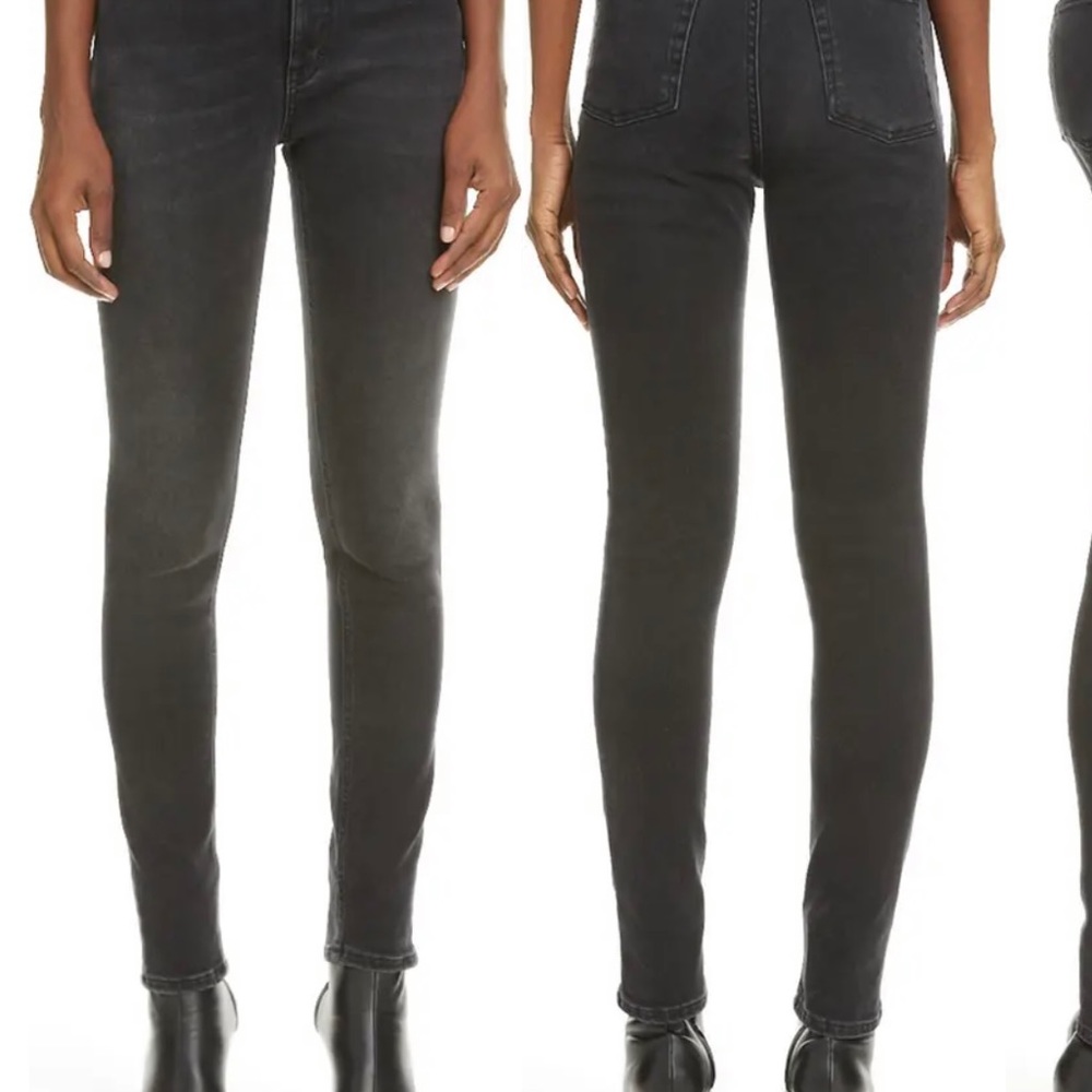 Acne Studios Jeans in Washed Black